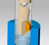 內(nèi)孔去毛刺倒角刀模擬 內(nèi)孔去毛刺倒角刀模擬
