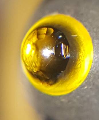 磨損后的金剛石滾壓頭 磨損后的金剛石滾壓頭