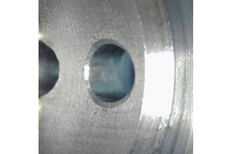 正反去毛刺倒角刀手工測(cè)試效果展示